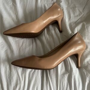 Cole Haan Classic Nude Pointed-Toe Pumps